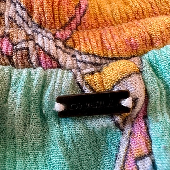 O'Neill Johnny Zephora Super Soft Printed Pull-On Wide Leg Surf Pants M - Picture 4 of 7